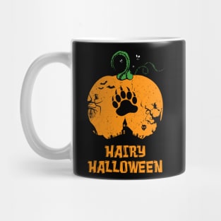 Hairy Halloween Gay Bear Paw Mug